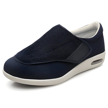 Wide Fit Orthotic Walking Shoes - Soft Cushioning