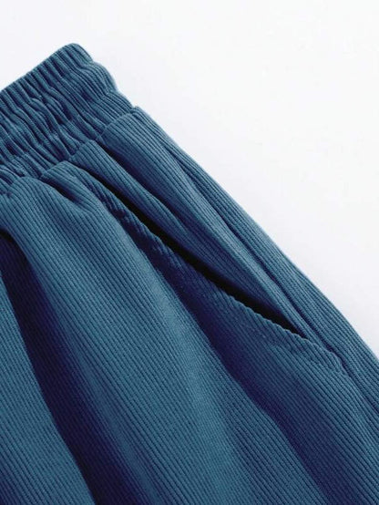 Casual Textured Comfort Shorts