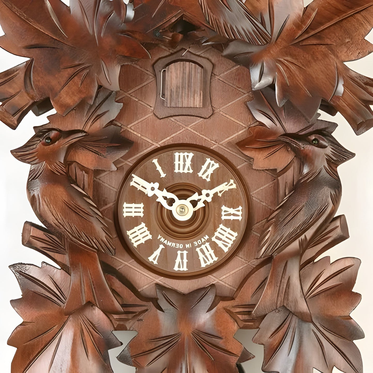 Vintage Style Wooden Wall Clock
