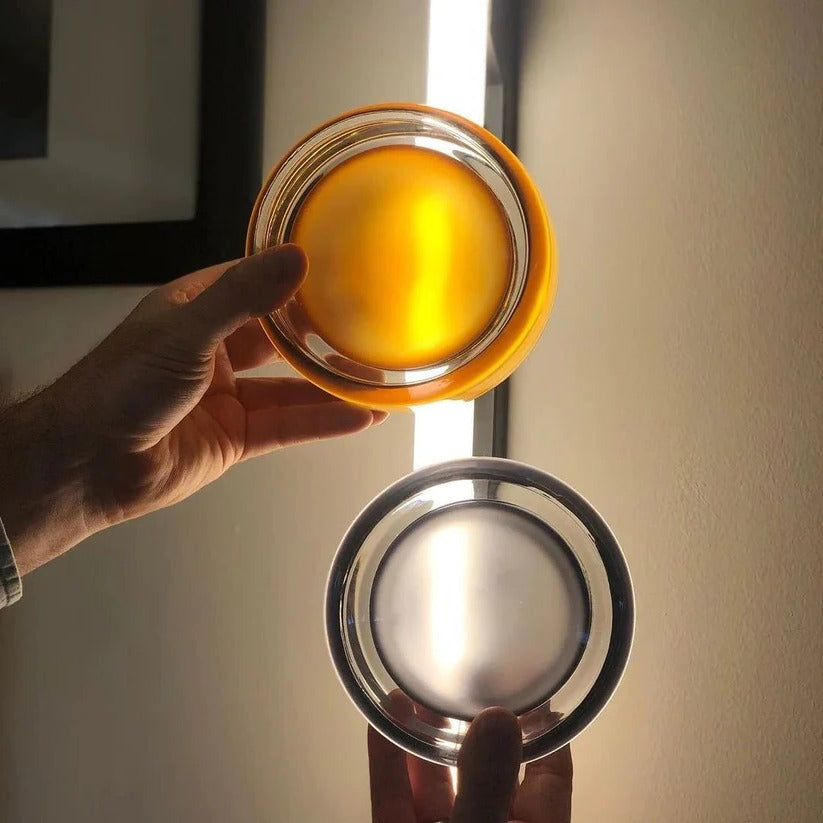 Chic Textured Glass LED Wall Light