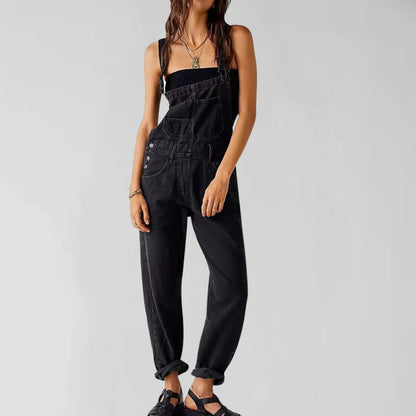 Stylish Blue Jeans Jumpsuit for Women