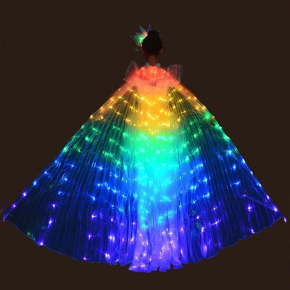 Colorful LED Fairy Light Wings