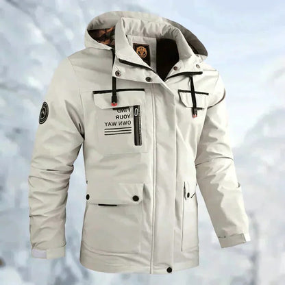 Waterproof and Breathable Mens Outdoor Coat