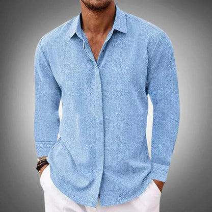 Traditional Casual Button Down Shirt - Pexav