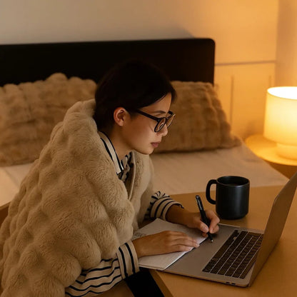 Stylish Year-Round Throw Blanket