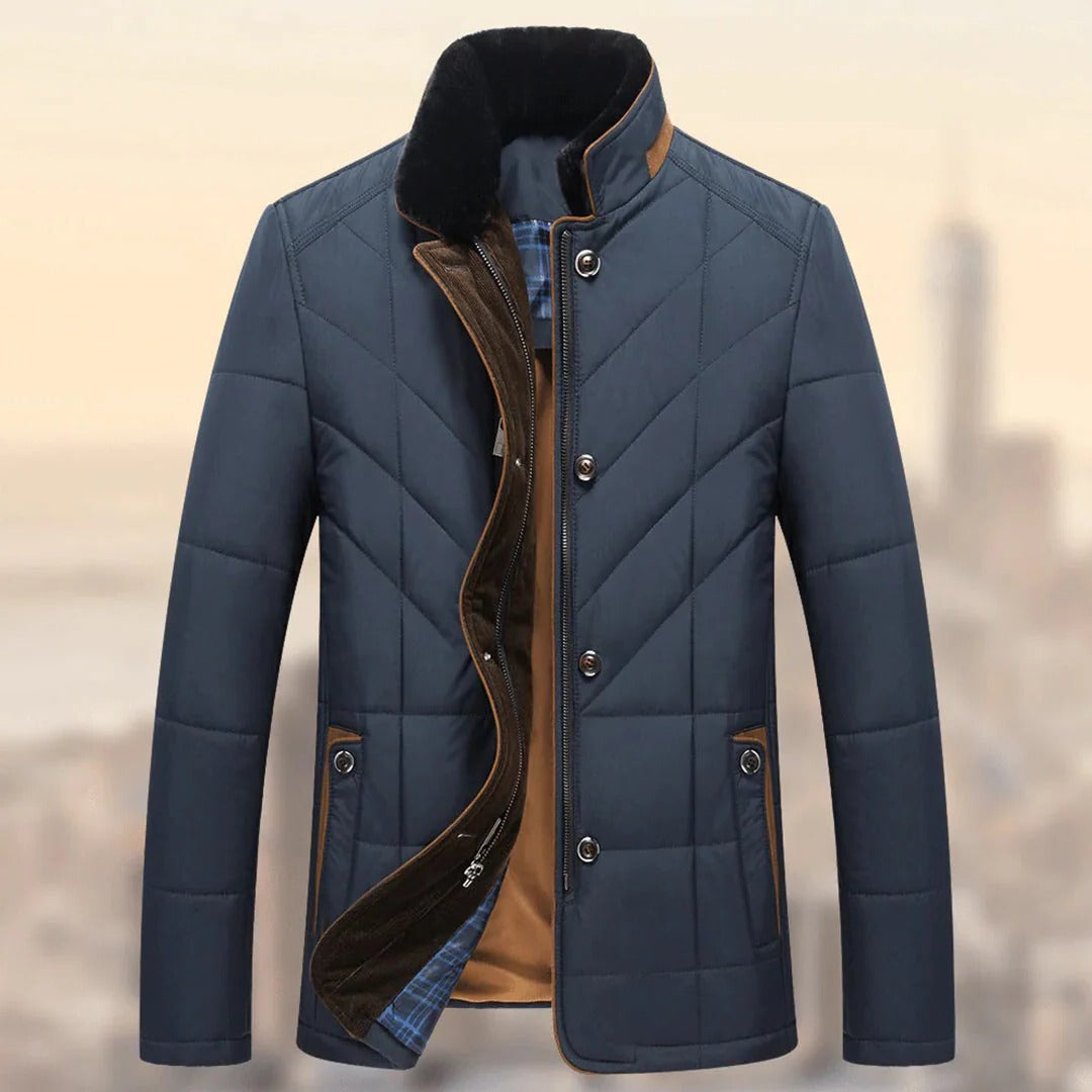 Warm Waterproof Mens Parka Coat - Pexav