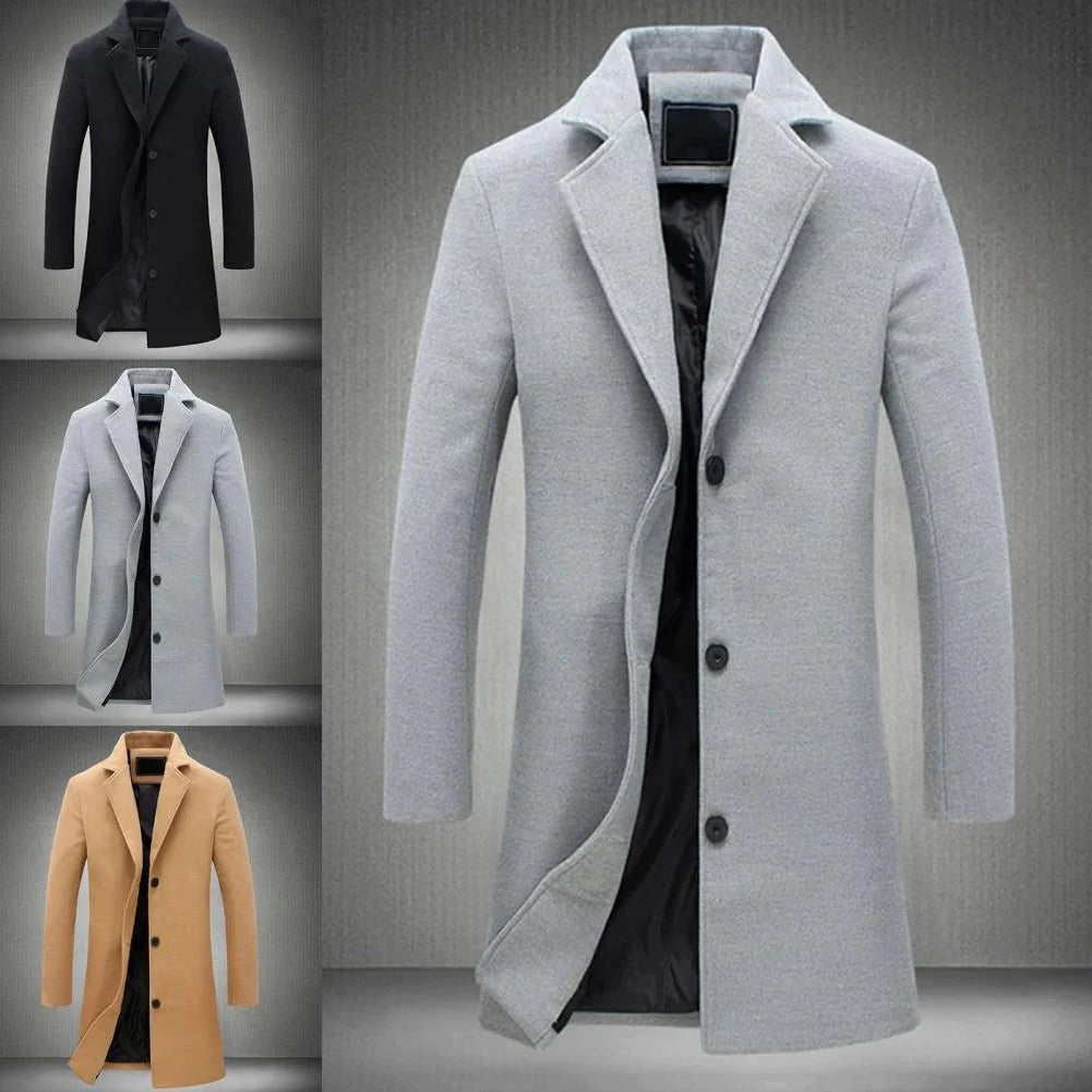 Warm Mens Parka Winter Jacket