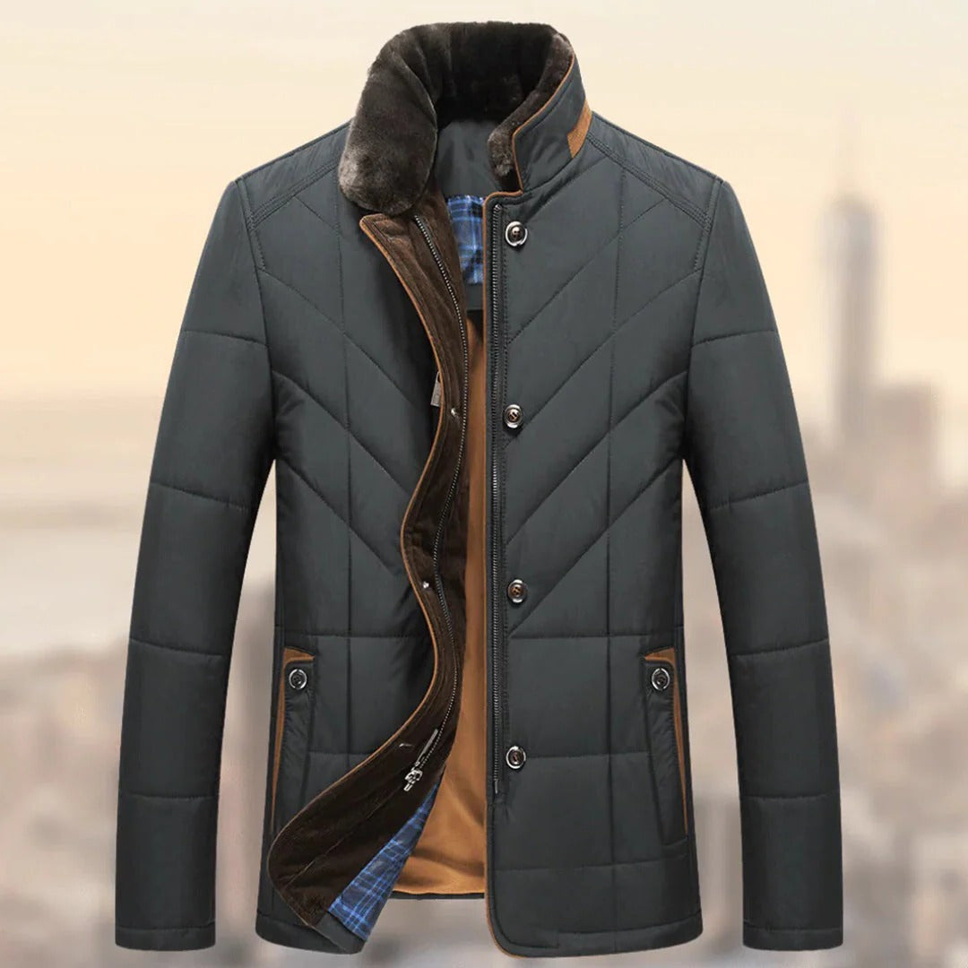 Warm Waterproof Mens Parka Coat