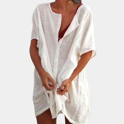 Lightweight Casual Women's Sundress - Pexav