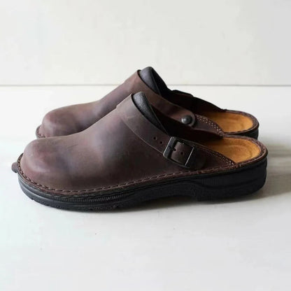 Comfortable Genuine Leather Slip Ons