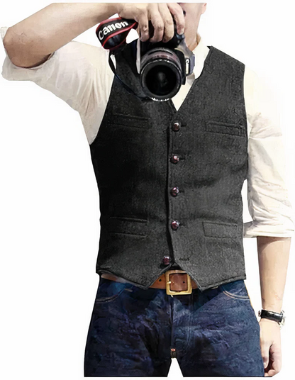 Trendy Classic Vest Jacket