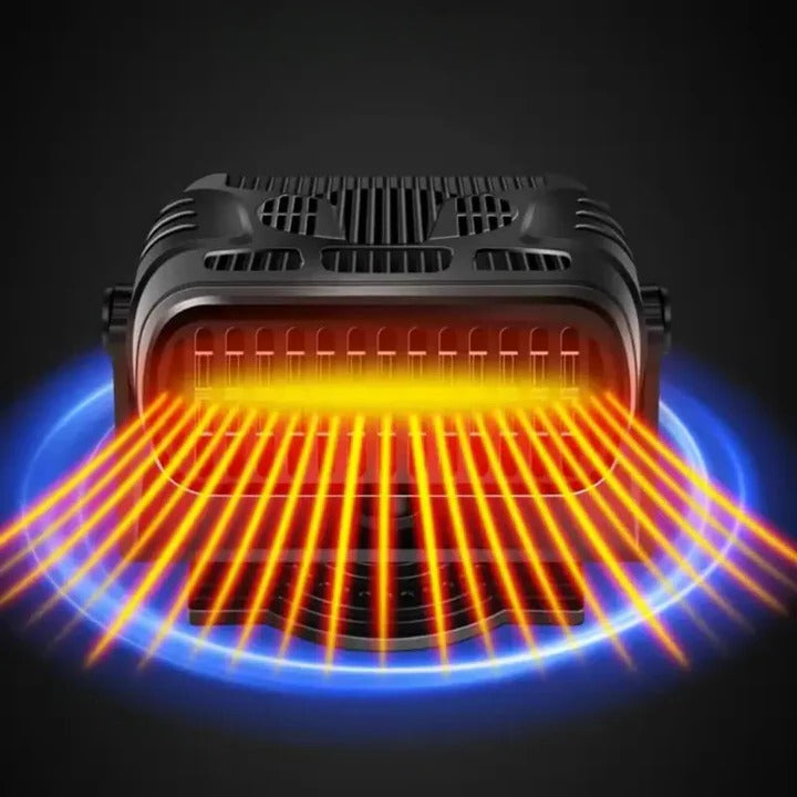 Compact Car Heater and Fan for Year Round Use - Pexav