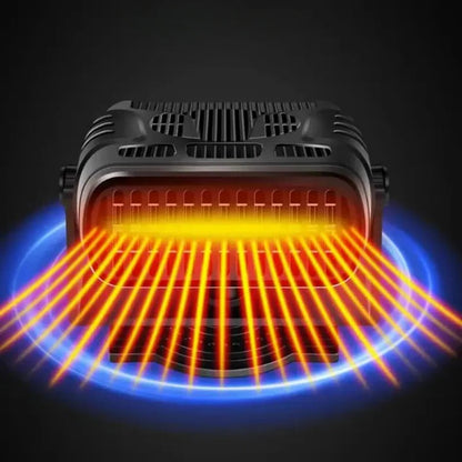 Compact Car Heater and Fan for Year Round Use - Pexav