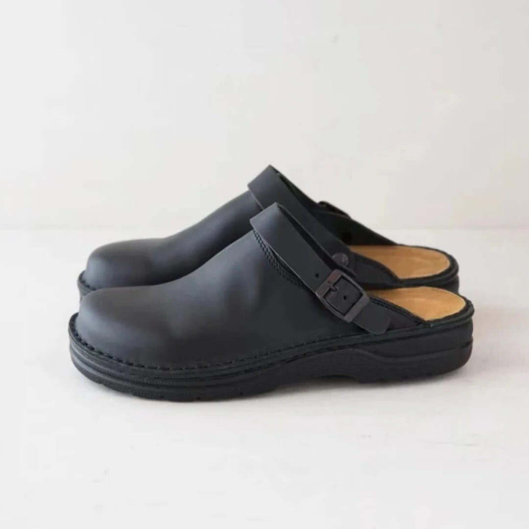 Comfortable Genuine Leather Slip Ons