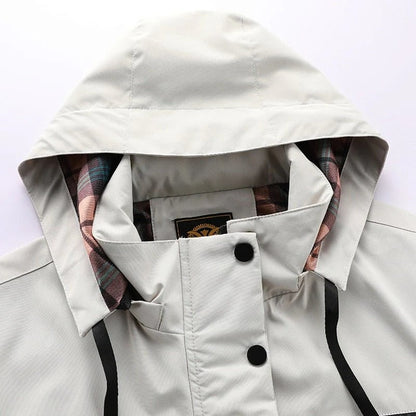 Waterproof and Breathable Mens Outdoor Coat