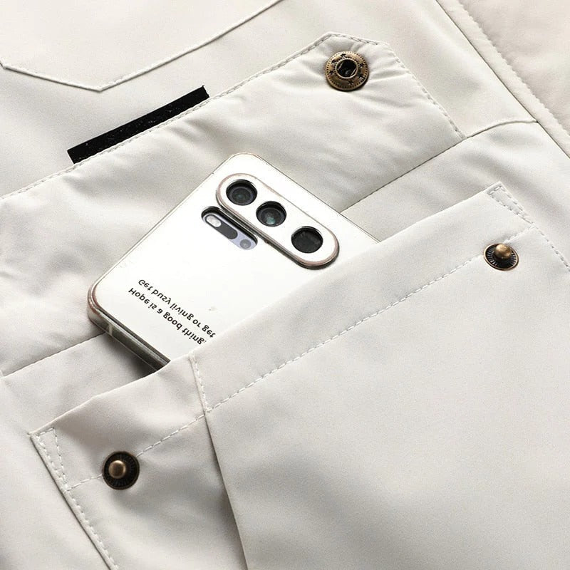 Waterproof and Breathable Mens Outdoor Coat
