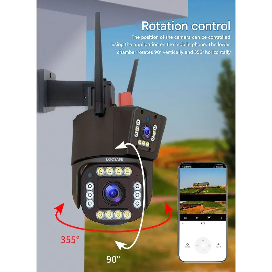 Advanced 4K Wi-Fi Home Security Camera