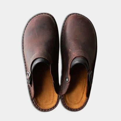 Comfortable Genuine Leather Slip Ons