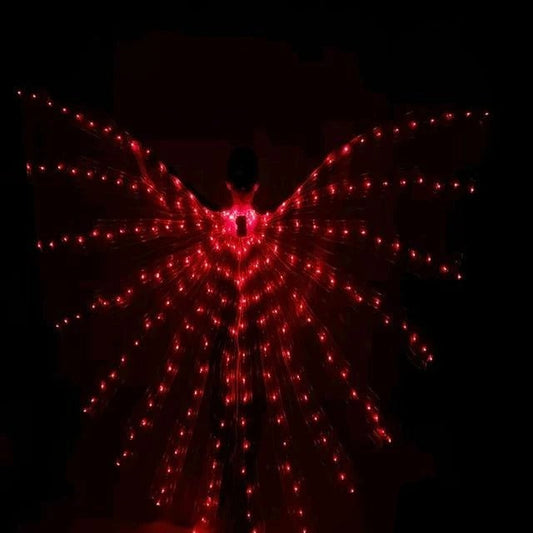 Colorful LED Fairy Light Wings - Pexav