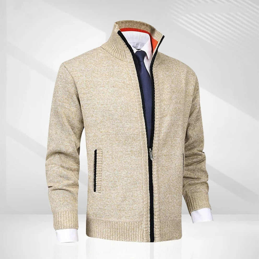 Men's Fashionable Zip Up Waistcoat - Pexav