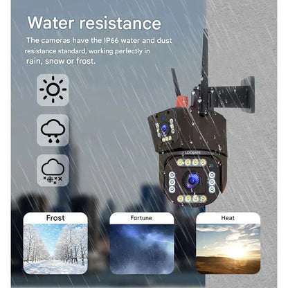 Advanced 4K Wi-Fi Home Security Camera