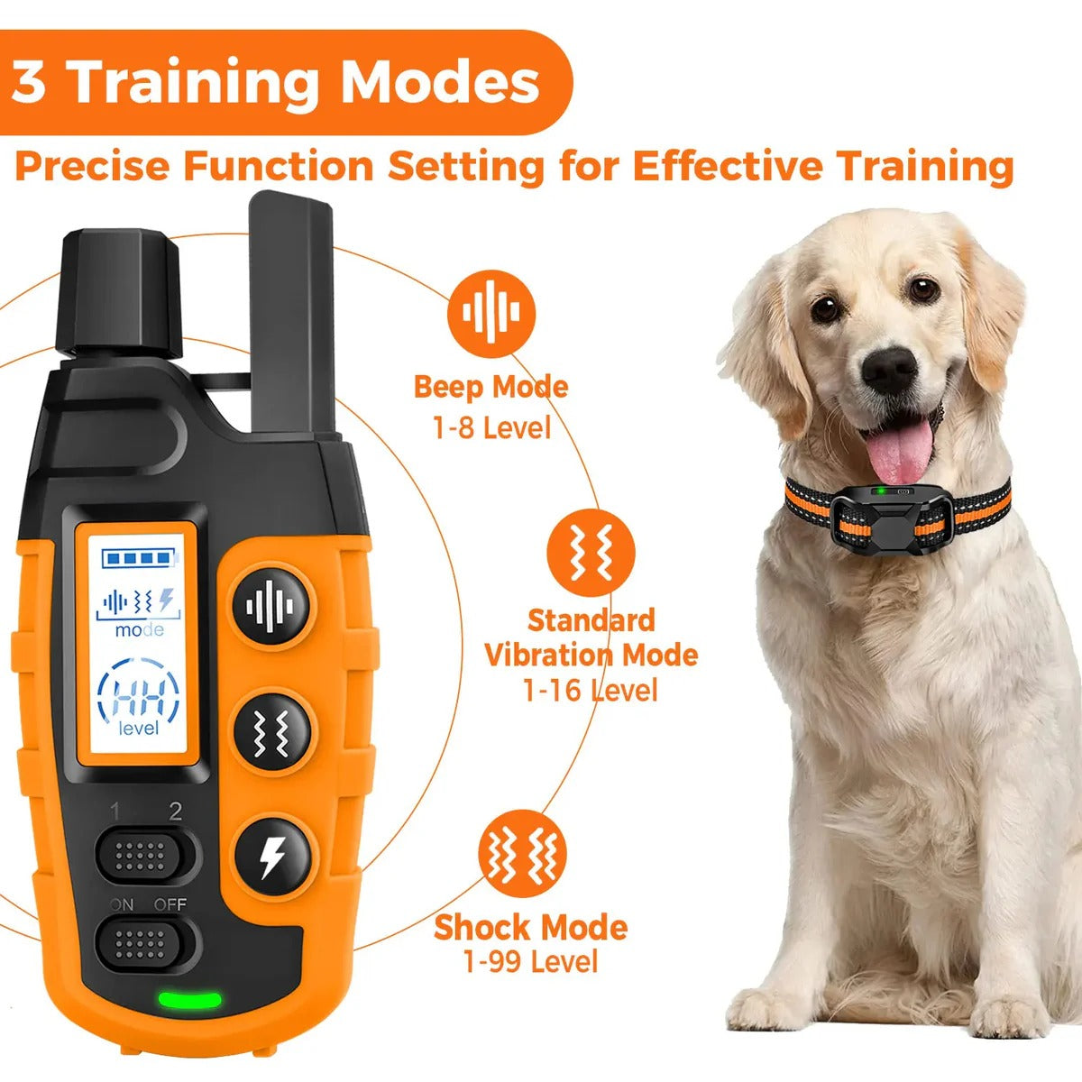 Rechargeable Wireless Pet Training Collar