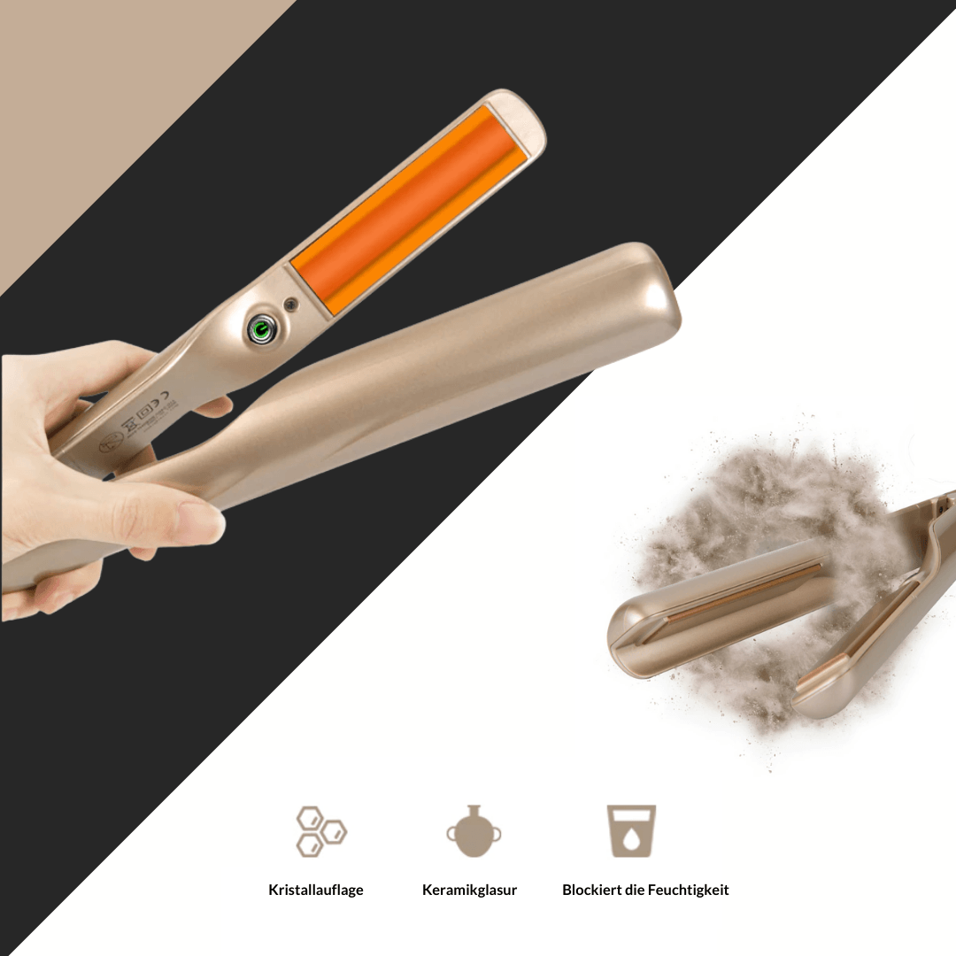 Versatile Hair Straightener Curler