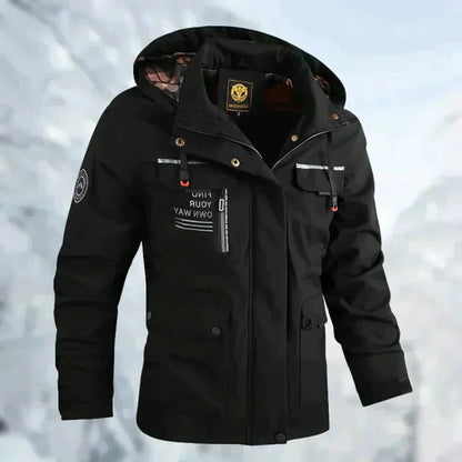 Waterproof and Breathable Mens Outdoor Coat