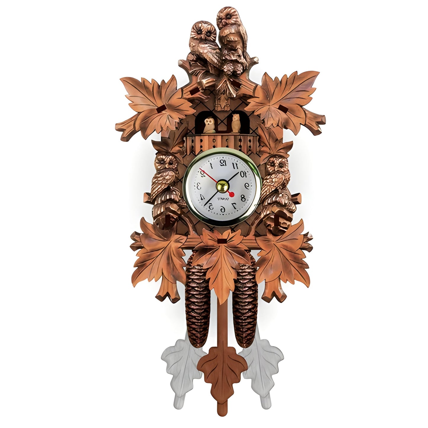 Vintage Style Wooden Wall Clock