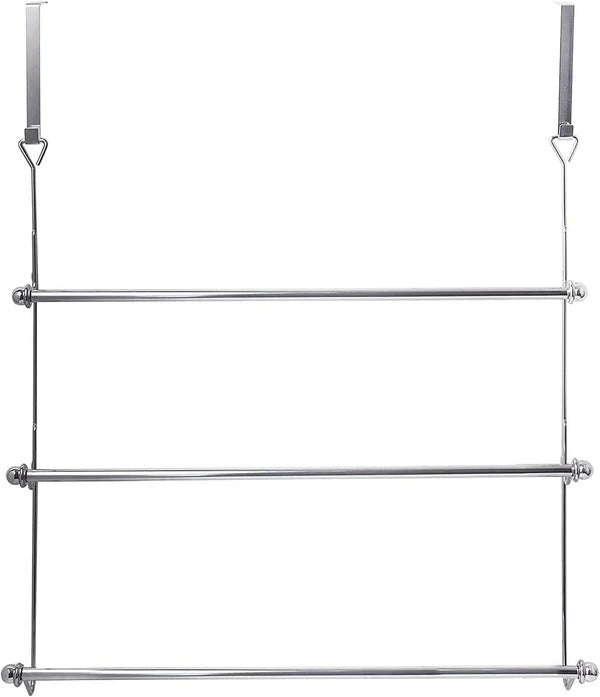 Space Saving Door Towel Rack Organizer