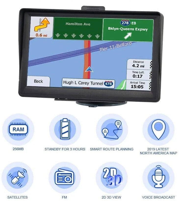 Compact Car GPS Navigator
