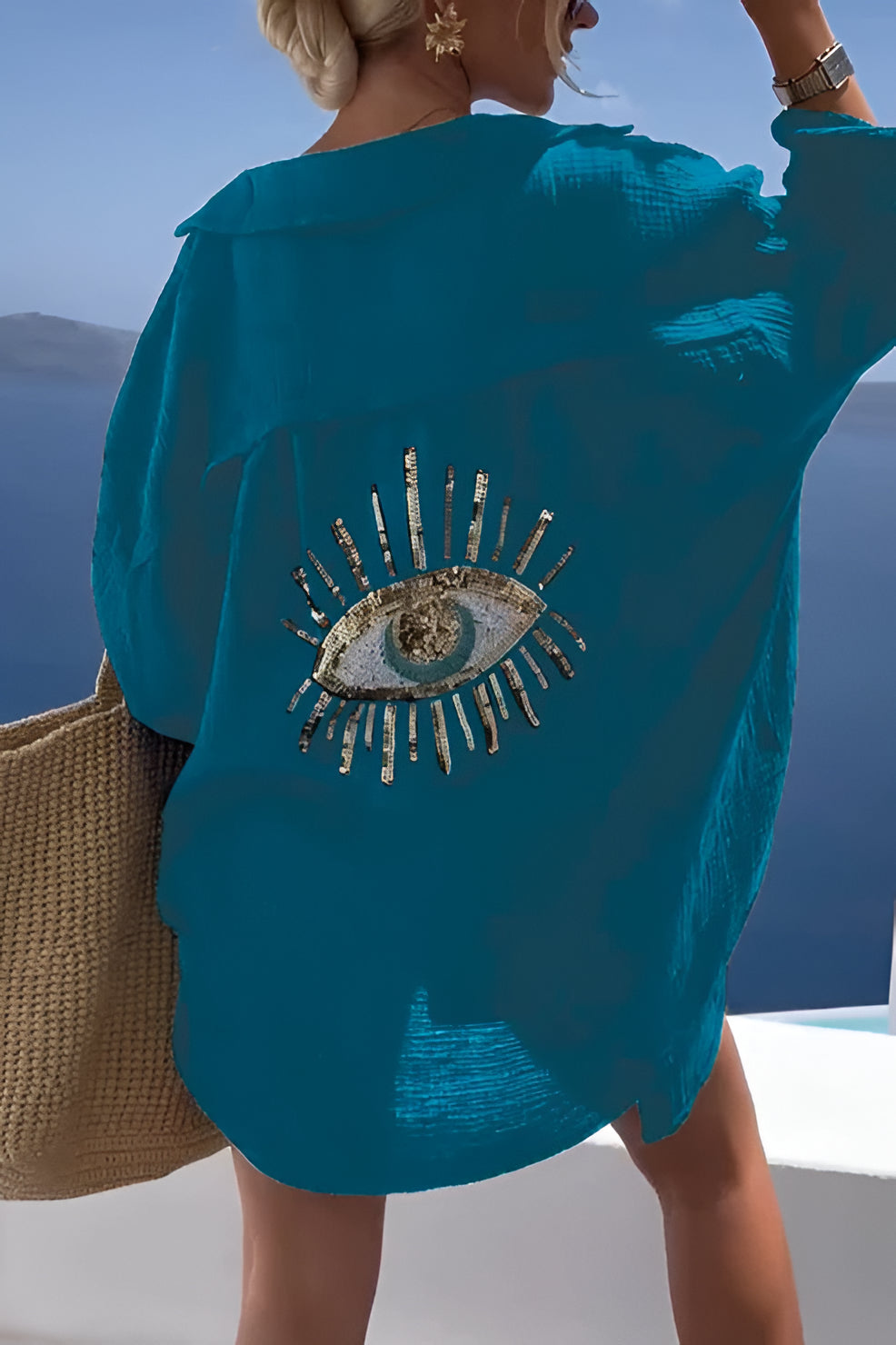 Sparkly Protective Eye Tee Shirt