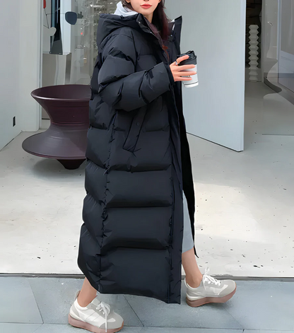 Stylish Waterproof Long Coat - Pexav