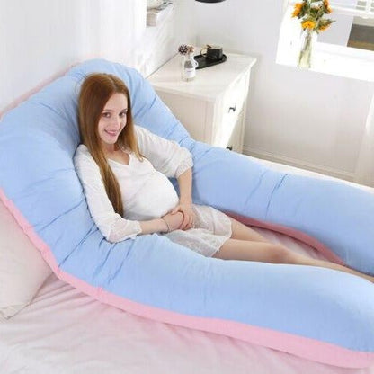 Comfortable Full Body Pillow for Pregnancy and Back Support