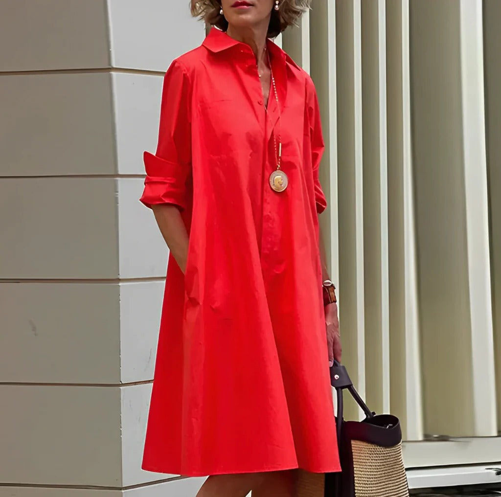 Classic Fit Women's Polo Dress - Pexav