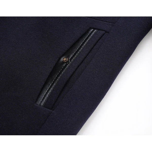 Warm Woolen Mens Winter Coat