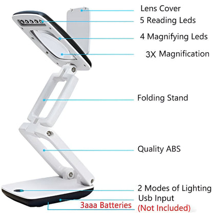 Large Adjustable Floor Reading Lamp