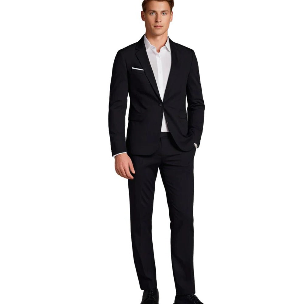Classic 2 Piece Business Suit Set - Pexav