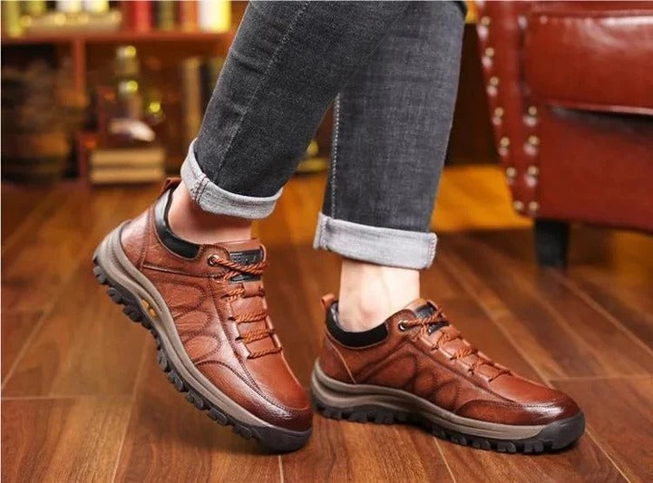 Men's Comfortable Slip On Shoes - Breathable Walking Loafers
