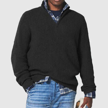 Smart Zip Up Sweater for Work