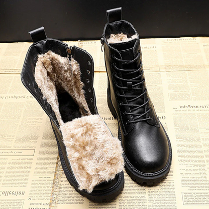 Warm Waterproof Ankle Boots - Pexav