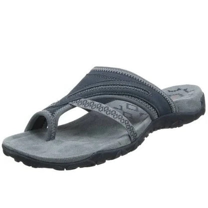 Women's Comfort Cross Strap Summer Flip Flops - Pexav