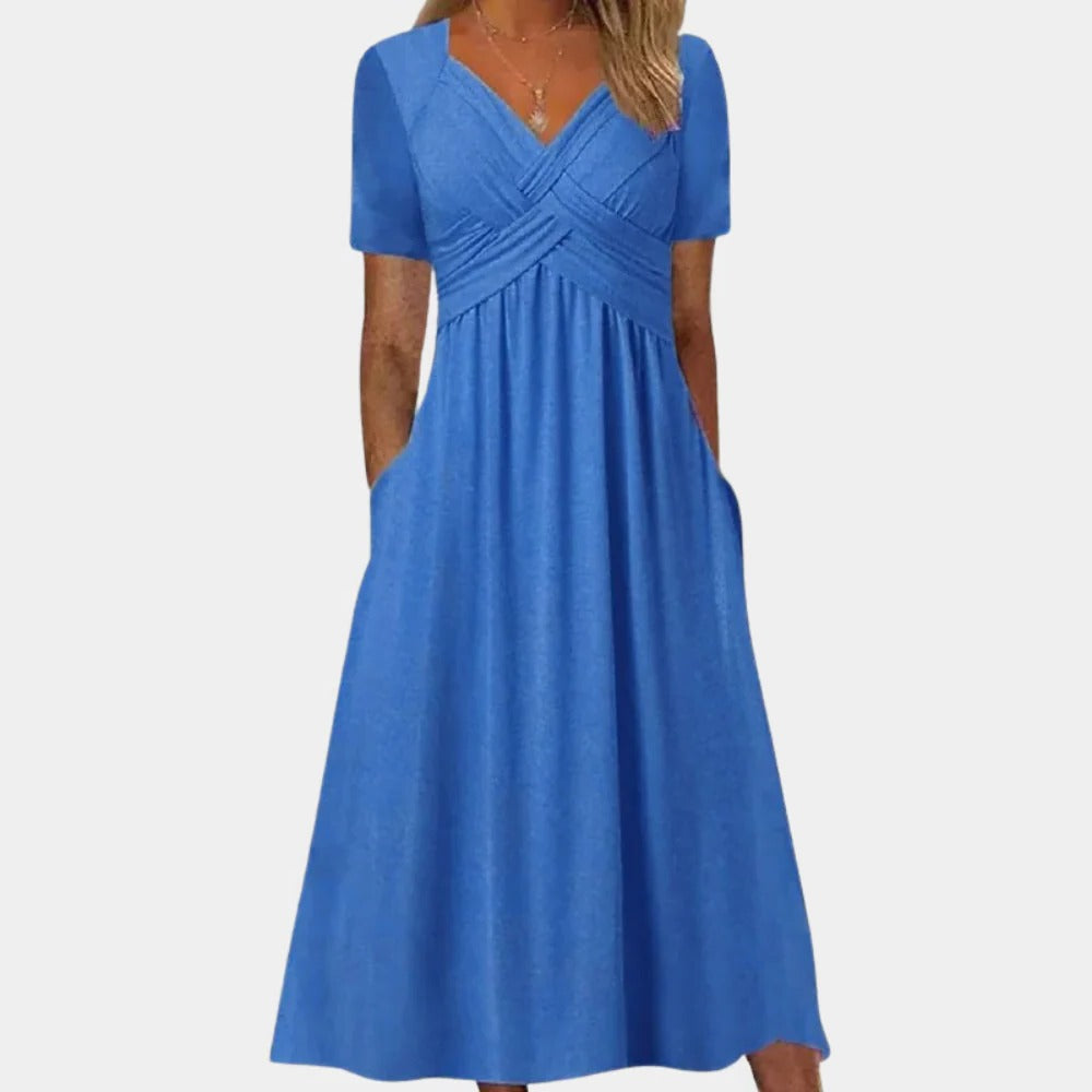 Beautiful Women's V-Neck Sundress