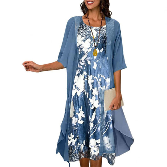 Comfortable Stretchy Sundress - Pexav