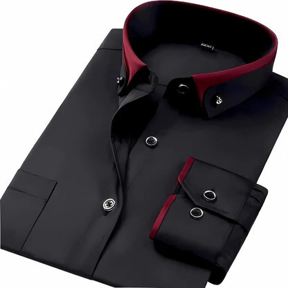 Trendy Mens Long Sleeve Fashion Shirts - Pexav