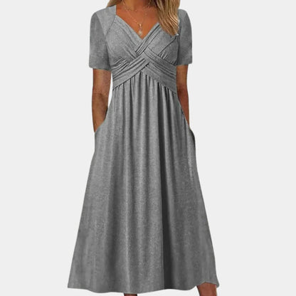 Beautiful Women's V-Neck Sundress