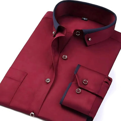 Trendy Mens Long Sleeve Fashion Shirts