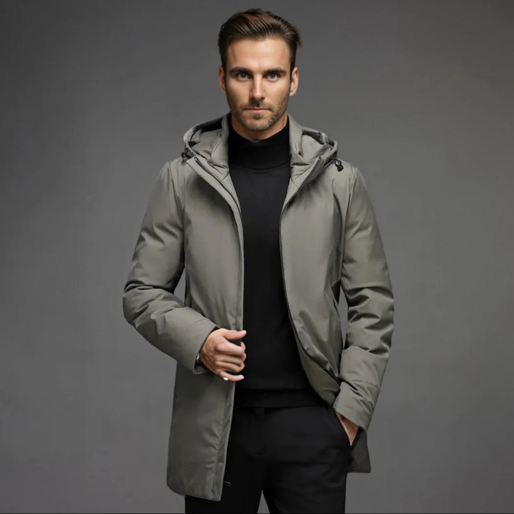 Warm Insulated Men's Waterproof Jacket - Pexav