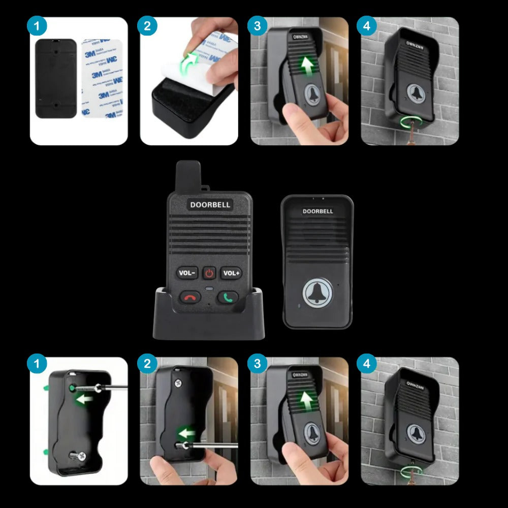 Wireless Video Smart Doorbell System