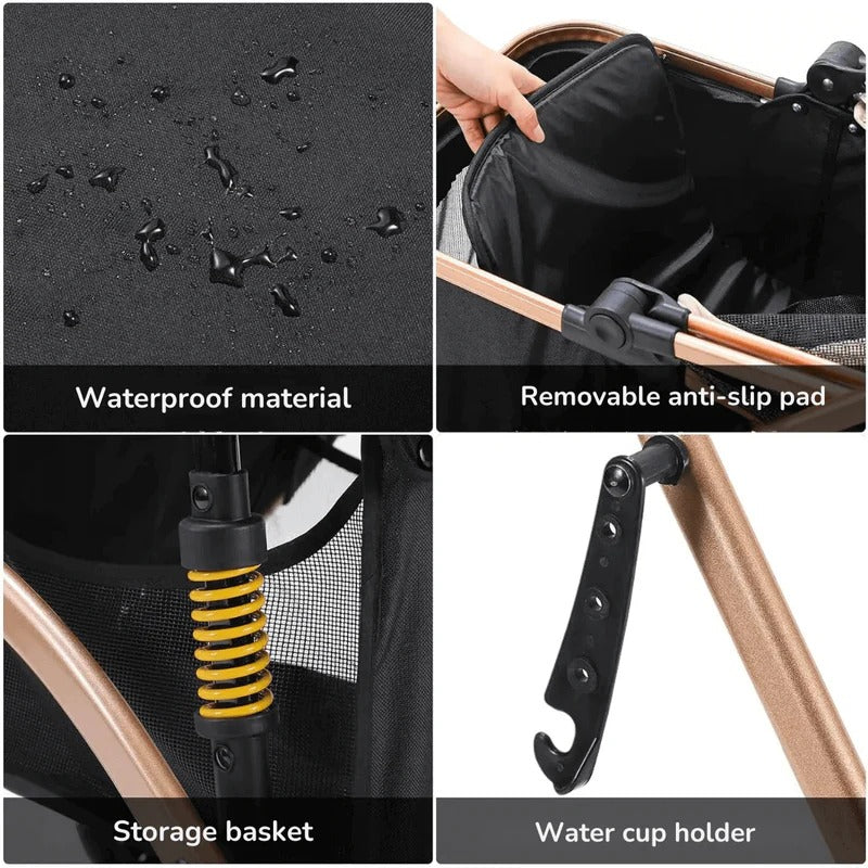 Pet Stroller and Carrier Box